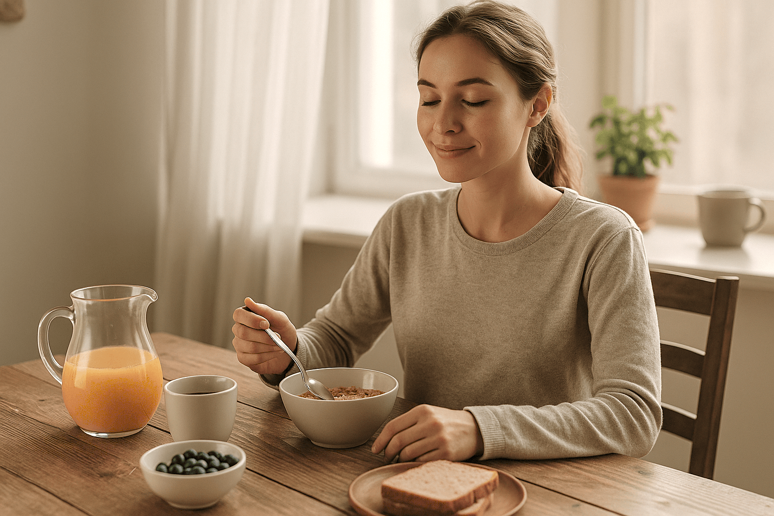 hábitos conscientes desayuno atento